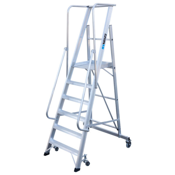 Escalera móvil de plataforma plegable 2XL-S de Enfoque Escalera
