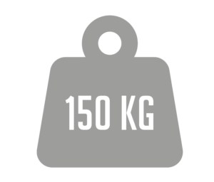 Peso máximo de 150 kg - ARCAMA