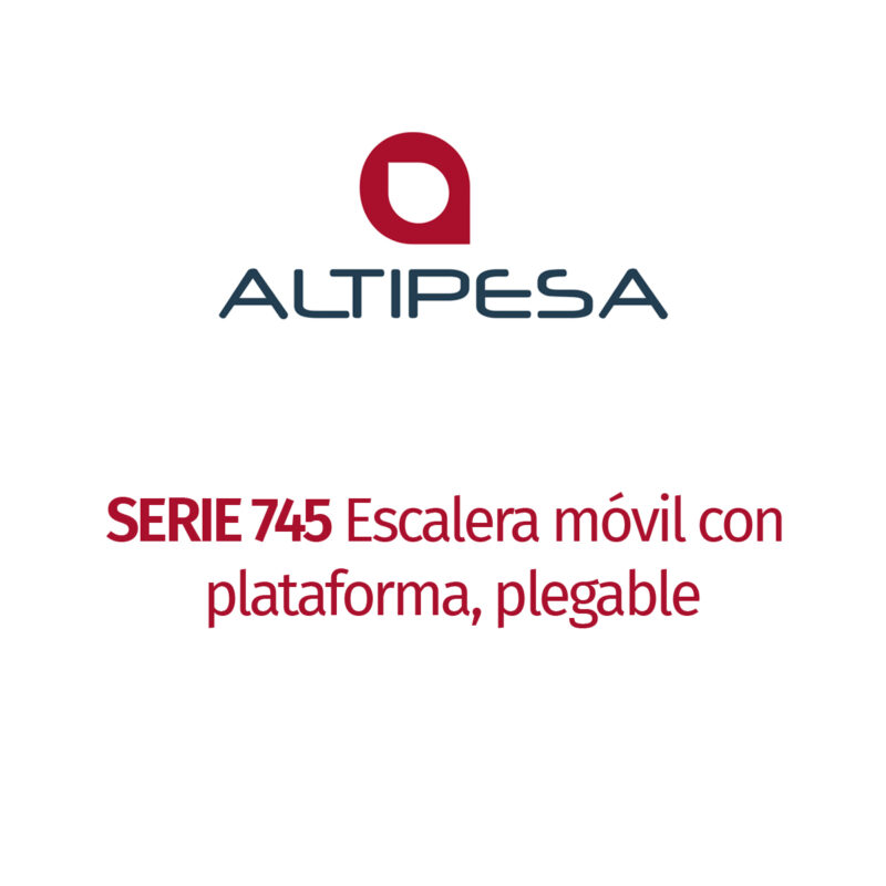Enfoque Escalera - SERIE 745 Escalera móvil con plataforma, plegable - YouTube